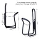 thumbnail image 4 of Porta Botella de Agua para Bicicleta FiveBox de Aluminio Paquete de 2 Negro, 4 of 8