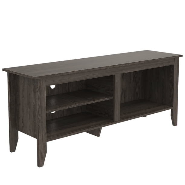 Rack TV Con Capacidad Hasta 65" 5 Patas 1 Repisa 61 x 40,7 x 147,3 Cm Café Oscuro