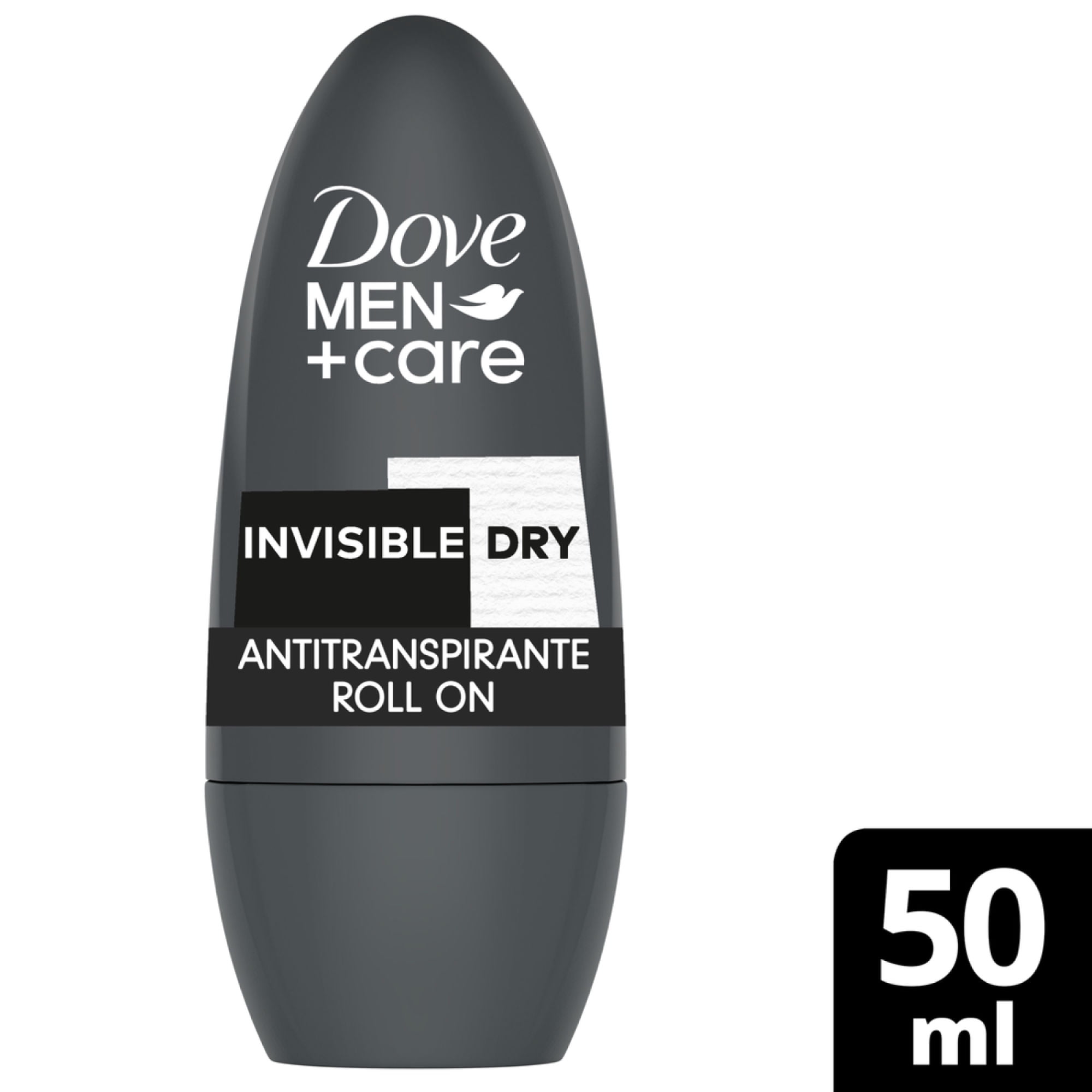 Desodorante Roll-On Dove Men On Invisible Dry Hombre, 50 ml