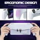 thumbnail image 4 of Seltureone Para PlayStation Portal Funda TPU Premium Con Kickstand, PS Portal Flexible Base Protectora Suave, Protección Semi-Encerrada, Resistente A Pelarse, Para PlayStation Portal-blanco, 4 of 6