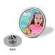 thumbnail image 3 of Love Diana-Theme Round Button Badge: Premium Metal Construction, Ideal for High-End Events 2.8 cm, 3 of 6