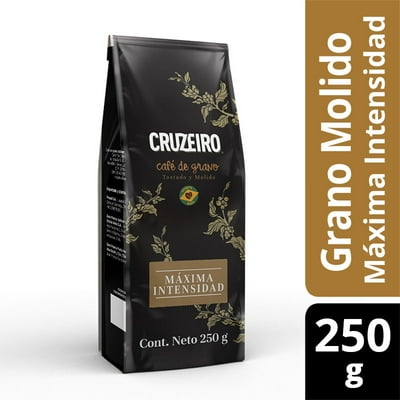Café Grano Molido Máxima Intensidad 250 G Cruzeiro