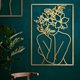 thumbnail image 2 of Decoración mural Glamativity Gold, estilo clásico M, tamaño 43 x 30 cm, 2 of 9