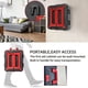thumbnail image 4 of Estuche rígido Homestockplus para botiquín de primeros auxilios, 408 unidades, para montaje en pared, 4 of 8