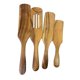 thumbnail image 5 of Juego De Utensilios De Cocina De Espátula De Madera Spurtle Para Utensilios De Cocina Antiadherentes 4 Piezas, 5 of 5