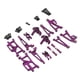 thumbnail image 1 of 1/14 RC Cars Piezas De Repuesto De Metal Copa Trasera 1/14 RC Trucks Reemplaza RC Car Truck Violeta, 1 of 5