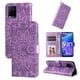 thumbnail image 2 of Funda tipo cartera FOXDOCK para Vivo Y33s 4G , diseño girasol en relieve, cuero PU, cierre magnético, soporte y tarjetero, 2 of 5