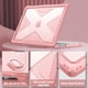 thumbnail image 5 of Funda FINTIE para MacBook Pro 14 pulgadas A3426/A3427/A3434 en oro rosa, 5 of 8
