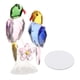 thumbnail image 3 of Estatua De Loro De Cristal, Figura De Pájaro, Modelo Animal Para Sala De Estar, Decoración Del Hogar, Rosa, 3 of 3