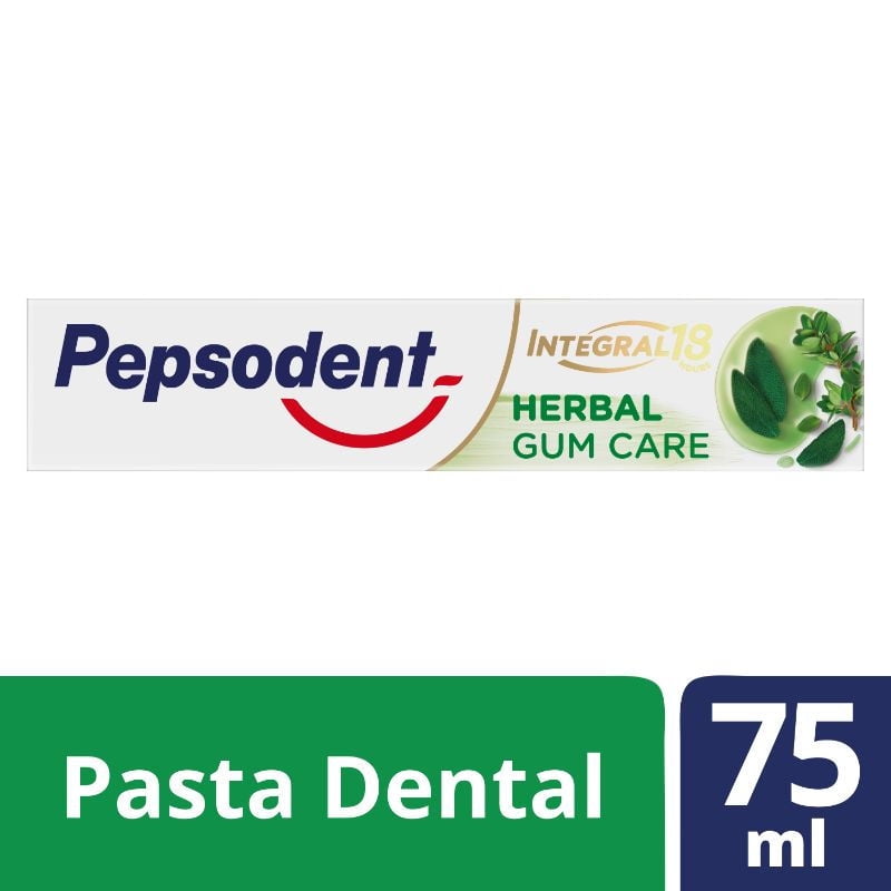 Pasta Dental Integral 18 - Herbal Gum Care 75ml 75 ml Pepsodent