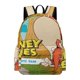 thumbnail image 1 of Yosemite Sam-theme Backpack, Campus style schoolbag Bookbag with Adjustable Shoulder Straps And Large Zip Compartment, Unisex Travel Bags.42x30x15cm, 1 of 6