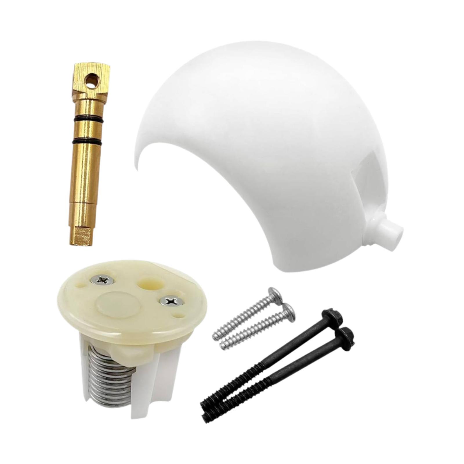 Magideal - Kit De Eje Y Bola De Descarga Para Inodoro Reemplazo Directo 385318162 Instalación Sencilla Inodoros Piezas De Baño Accesorios Para Inodoros De Vacío