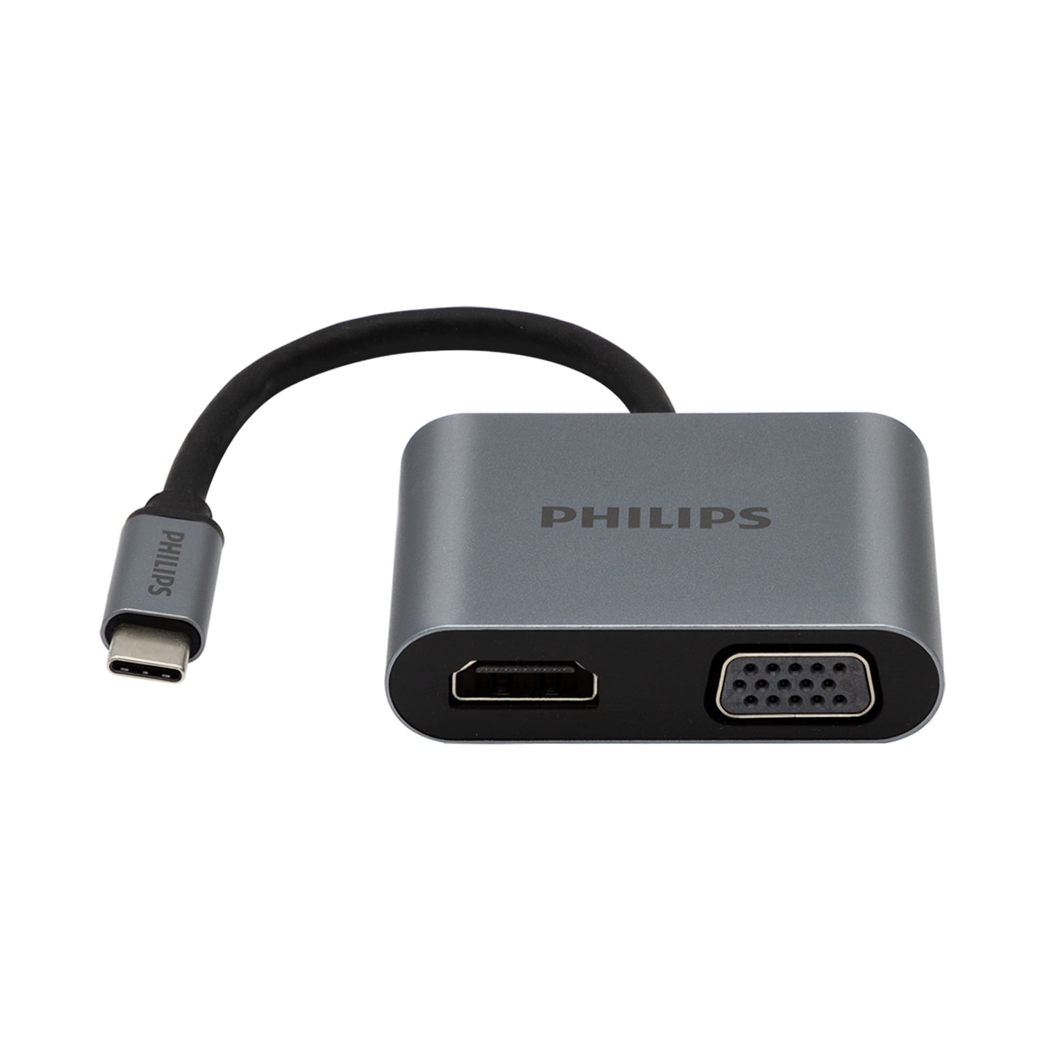 Philips - Adaptador Usb C A Hdmi 4k + Vga