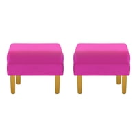 Bodevir - Set Pouf Sky 1C Felpa 01 Fucsia