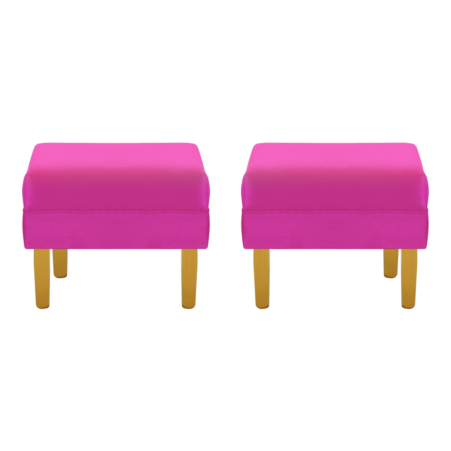 Bodevir - Set Pouf Sky 1c Felpa 01 Fucsia