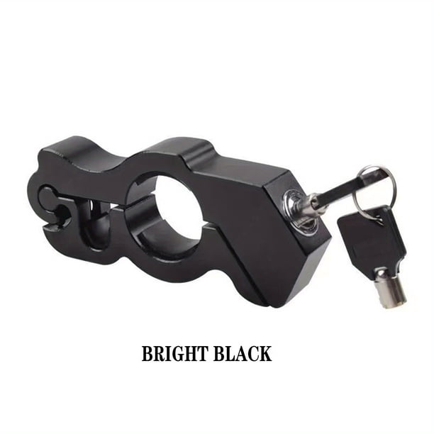Motorcycle Lock - Heavy Duty Anti-Theft Grip Lock - Throttle And Handlebar Security - Locks Front Brake And Clutch On Dirt Bike Mopeds And ATVs
