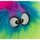 thumbnail image 5 of Pelota de peluche para perros GoDog Furballz Squeaky, protector masticable, arcoíris, 5 of 9