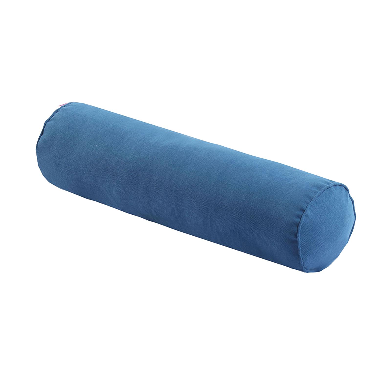 Magideal - Almohada De Cuello Redondo Cómoda Almohada De Rollo De Cuello Cervical Para La Parte Posterior Del Lado Del Automóvil , Azul