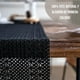 thumbnail image 2 of Camino De Mesa Decoracion Yute Manteles De Centro 180 X 30 Negro, 2 of 6