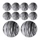 thumbnail image 5 of 10 Pelotas De Golf Regalo Para Golfistas Entrenamiento De Golf Para Campo De Prácticas Interior Patio Trasero Color Blanco Y Negro, 5 of 5