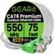 thumbnail image 1 of Cable Ethernet GearIt Cat6 para exteriores, 75 pies, CCA, revestido de cobre, 1 of 7
