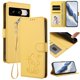 thumbnail image 2 of Funda Volteable tipo Billetera con Correa para Google Pixel 8, Amarillo, 2 of 6