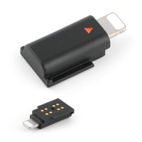 Hbihghhong Para Dji Mic 2, Adaptador De Teléfono, Receptor De Micrófono Inalámbrico Para Micrófono 2, Adaptador Lightning, Teléfono, Pc, Tableta, Micrófono Usb, Accesorios