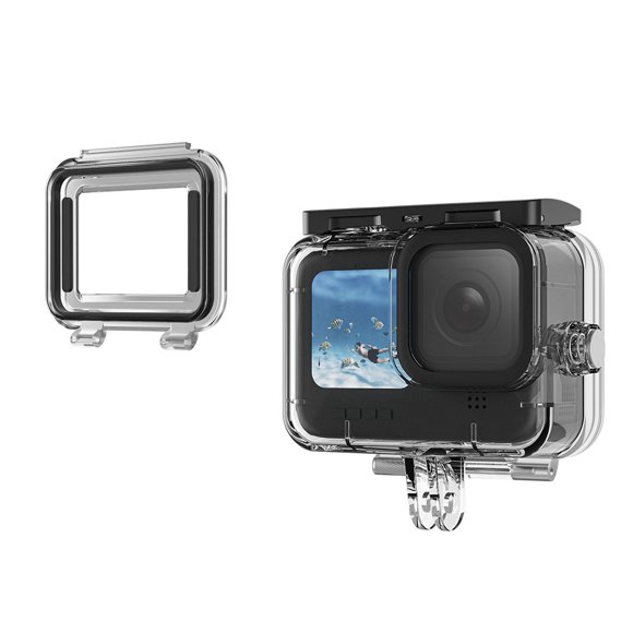 Carcasa para GoPro Hero 9-10-11-12-13 + Tapa Abierta - Telesin