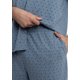 thumbnail image 4 of Pijama Hombre Verano  2 piezas  Algodón Kayser  770823-AZU, 4 of 5