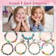 thumbnail image 5 of Kit de fabricación de pulseras Leitait para niñas con 3100 piezas de abalorios de 5 a 12 años, 5 of 6