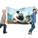 thumbnail image 2 of Kung Fu Panda Bandera impresa con temática, regalo perfecto para fanáticos, amigos y familiares, y adecuada para actividades al aire libre e interiores, decoraciones de fiesta. 60*90CM, 2 of 6