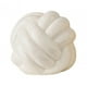 thumbnail image 1 of Figuras De Almohada Anudadas, Almohada Anudada De Cerámica Para Decoración De Habitación, Vacaciones, Color Blanco, 1 of 5