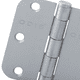 thumbnail image 2 of Pack 2 Bisagras Acero Odis 3,5”×3,5”×2,0mm Canto Redondo - Plata, 2 of 5