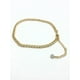 thumbnail image 1 of Tobilleras eslabones Pulseras Tobillo Ajustable Bohemia enchapada en oro 18k, 1 of 3
