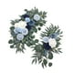 thumbnail image 4 of 2 Piezas Guirnalda para Arco de Boda Flores Artificiales Arreglo de Rosas de Seda Decoración de Centro de Mesa Adecuada para Ceremonias Recepciones Fo Azul, 4 of 5