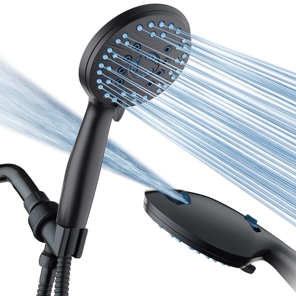 Cabezal de ducha portátil AquaCare High Pressure 8 modos