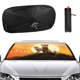 thumbnail image 1 of Mufasa Sombrilla Solar para Auto - Protector de Parabrisas Plegable | Cortina Solar Delantero | Bloqueo UV y Aislamiento de Calor 133x73cm, 1 of 6