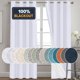 thumbnail image 1 of Cortinas PrinceDeco de lino 100% blackout con forro blanco, 2 x 132 x 213 cm, 1 of 9