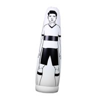 Magideal - Maniquí De Entrenamiento De Fútbol Inflable, Maniquí De Entrenamiento Con Obstáculos, Maniquí De Aire, Fácil De Usar, Práctica De Fútbol, Vaso De Entrenamiento Blanco