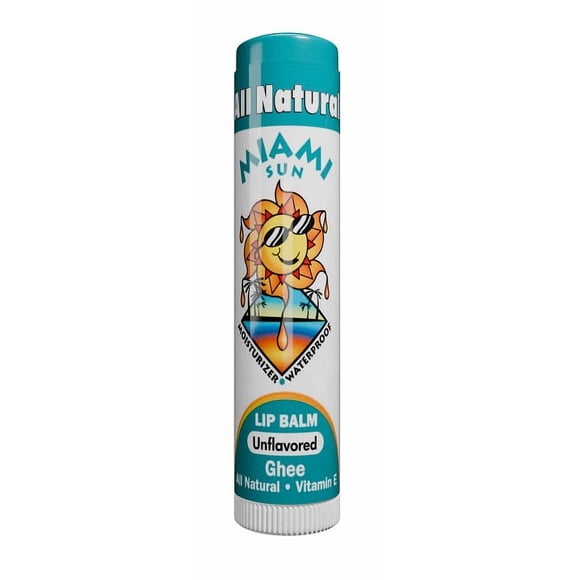 Bálsamo Labial Miami Sun Sin Sabor Con Ghee Y Aceite De Aguacate Individual