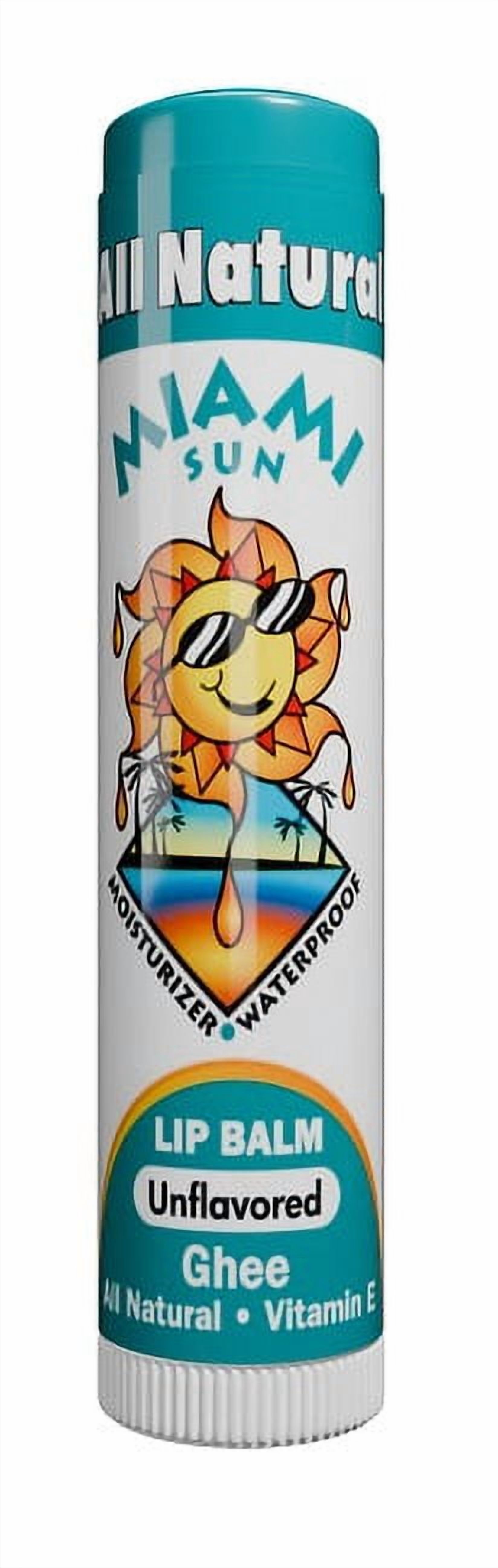 Bálsamo Labial Miami Sun Sin Sabor Con Ghee Y Aceite De Aguacate Individual