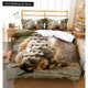 thumbnail image 1 of x1360 Bed SheetsBrown Raccoon Full Duvet Cover Lovely Animal Bedding Set Wildlife Quilt Cover /Polyester Comforter Cover 3-Piece Bedding Set (1 Duvet Cover + 2 Pillow Shams) nj1360, 1 of 5