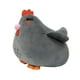 thumbnail image 5 of Muñeco De Peluche De Dibujos Animados Con Almohada De Pollo Para Regalo De Pascua, Regalo De Cumpleaños Para Niños Pequeños, Gris, 5 of 5