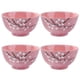 thumbnail image 1 of 4pcs 4.5'' Ceramic Rice Bowls, Japanese Style Hand-painted Floral Plum Bowls For Dessert Snack Cereal Soup And Rice, Kitchen Supplies, 1 of 2