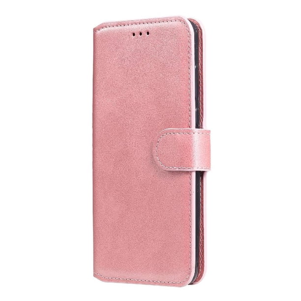 Funda Billetera para Xiaomi Redmi Note 10 Pro 4G con Porta Tarjetas y Soporte Ajustable Rosa