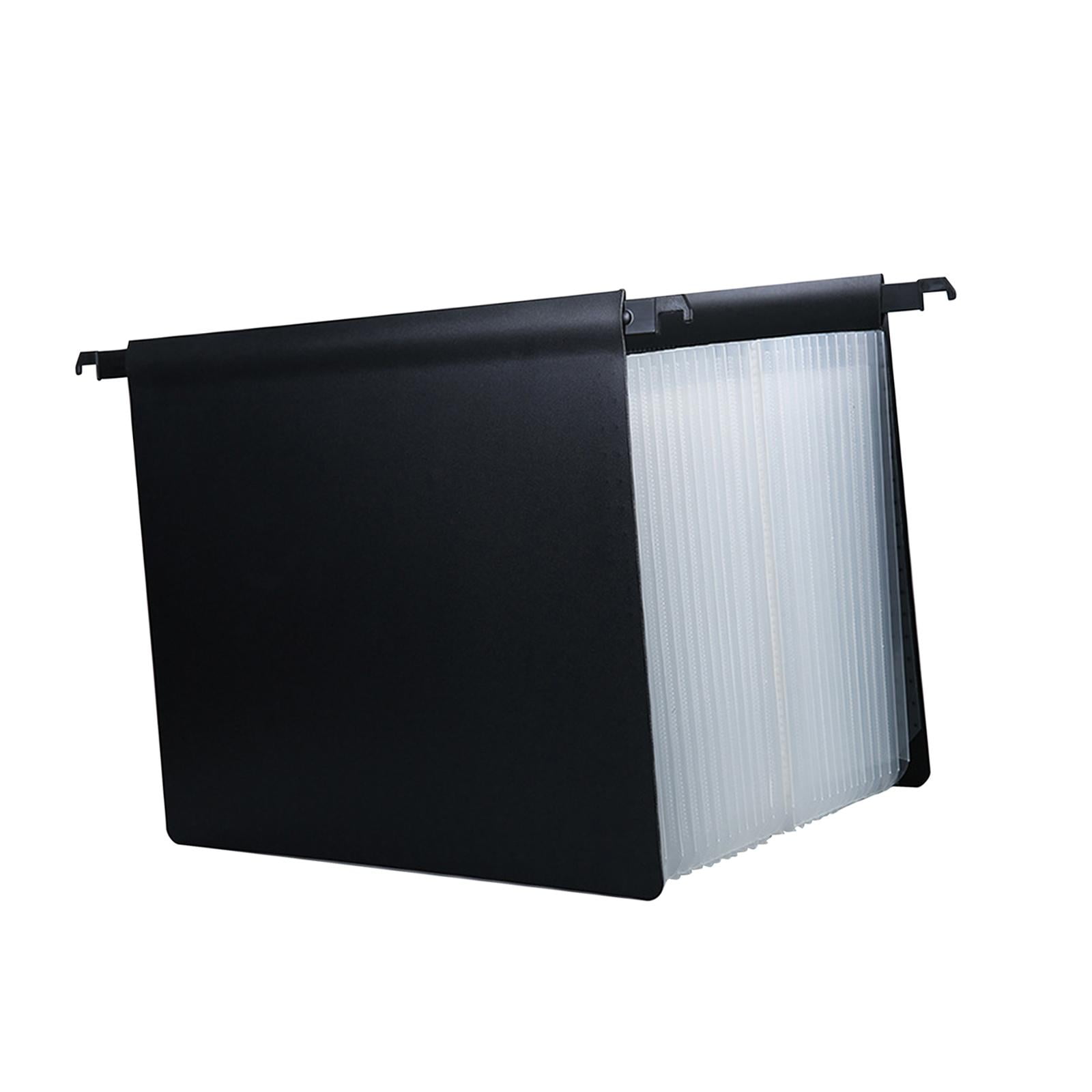 Ioensy - Carpeta De Archivos Colgante Expandible Carpeta De Documentos De 25 Bolsillos Para Papeles Sobres Transparente