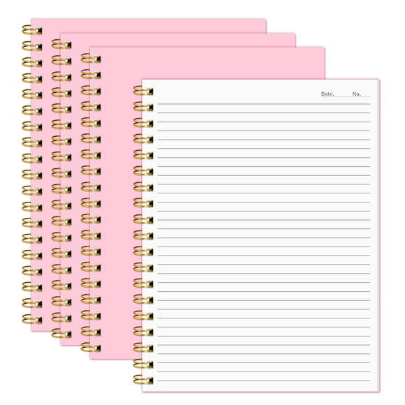 Cuaderno Ouzoustate B5 18x25 cm Rosa de tapa dura 100 GSM Rayado