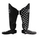 thumbnail image 3 of Espinilleras Fairtex SP5 ligeras y duraderas, talla mediana, negras, 3 of 4