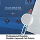 thumbnail image 3 of Mantel de Mesa de Póker Luckin Sports 274 cm x 142 cm Impermeable, 3 of 5
