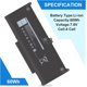 thumbnail image 3 of Batería Shyarweyy 60Wh MXV9V para Dell Latitude, 3 of 7